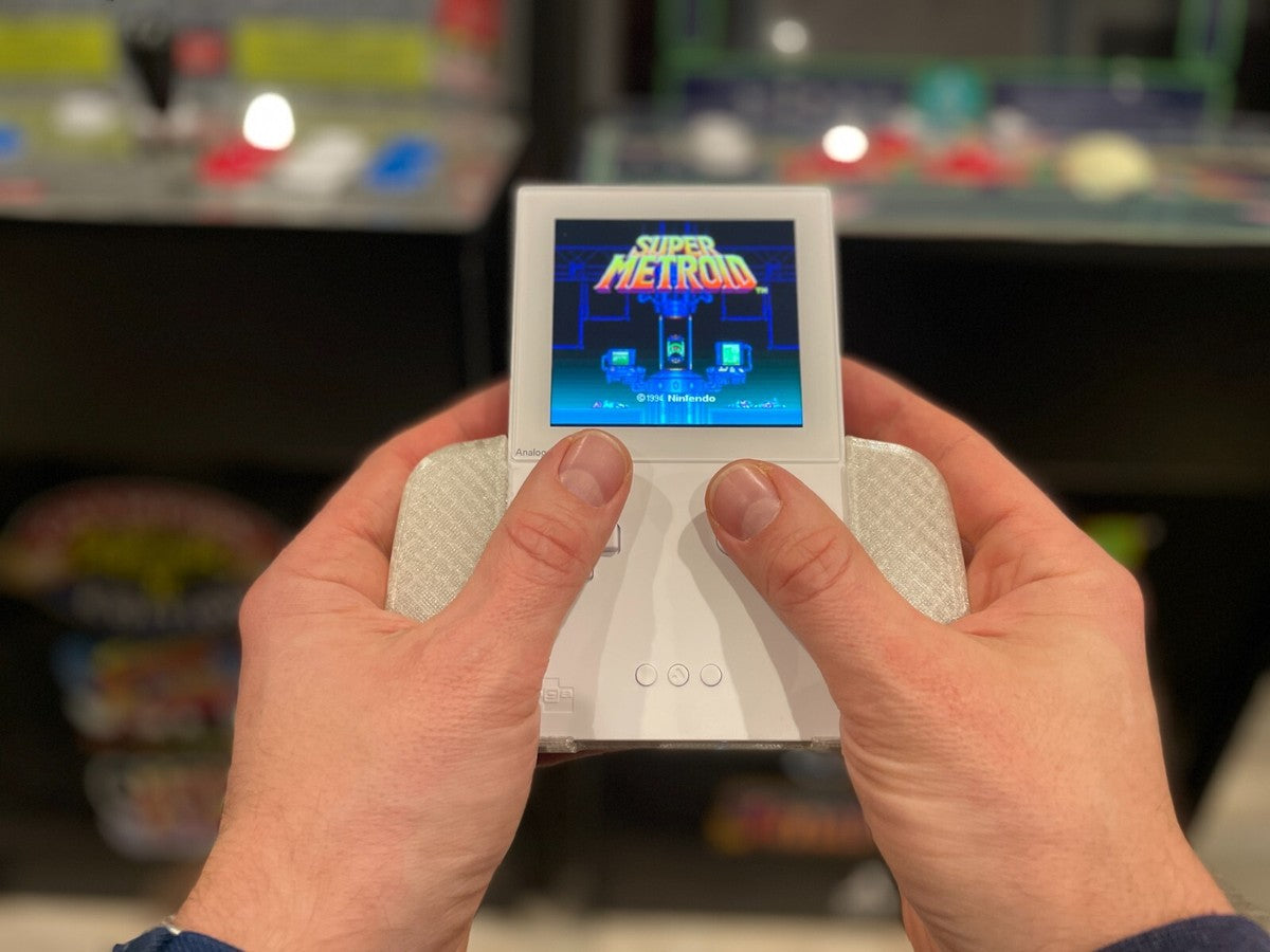 ANALOGUE POCKET CASE ADVANCE GRIP, CUSTOM DESIGNED, FELT-LINED PLAY-THROUGH CASE|294896008570