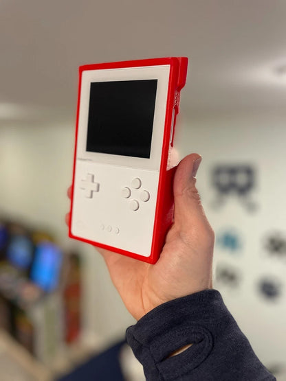 ANALOGUE POCKET CASE EX, FULL BODY, CUSTOM FELT-LINED PLAY-THROUGH GRIP CASE|295994394788