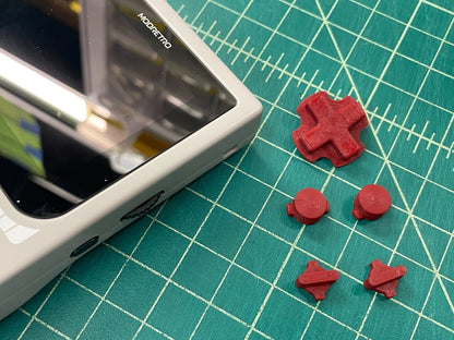 Modretro Chromatic control button set, custom 5-piece set, 25+ colors available|296912184434