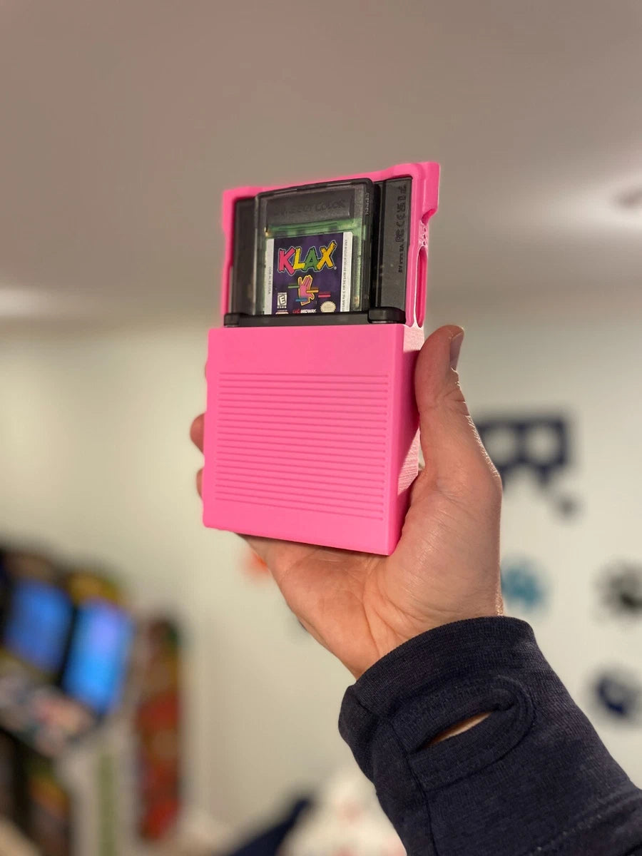 ANALOGUE POCKET CASE EX, FULL BODY, CUSTOM FELT-LINED PLAY-THROUGH GRIP CASE|295994394788