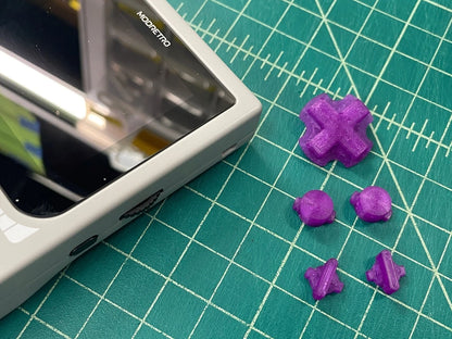 Modretro Chromatic control button set, custom 5-piece set, 25+ colors available|296912184434