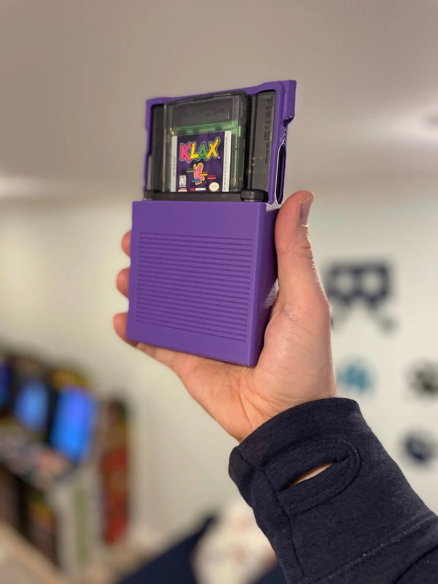 ANALOGUE POCKET CASE EX, FULL BODY, CUSTOM FELT-LINED PLAY-THROUGH GRIP CASE|295994394788