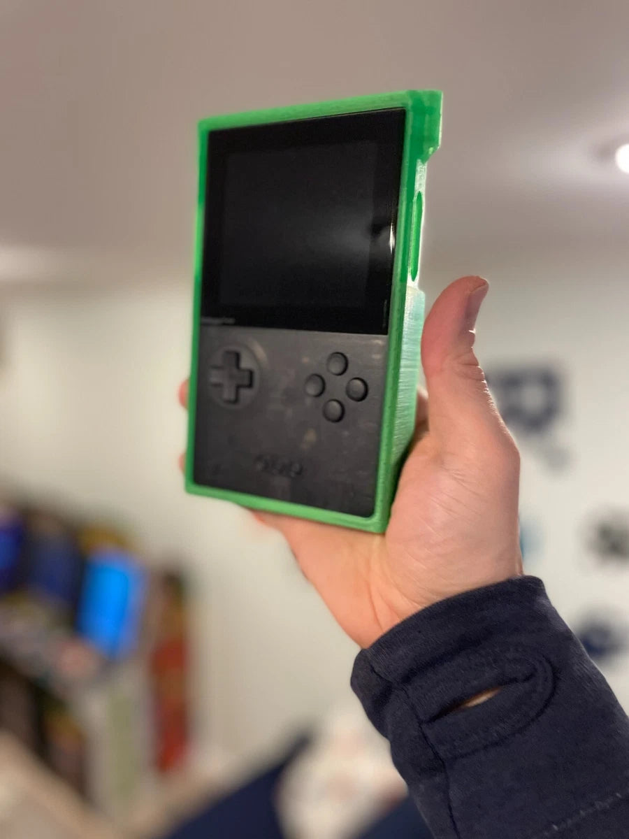 ANALOGUE POCKET CASE EX, FULL BODY, CUSTOM FELT-LINED PLAY-THROUGH GRIP CASE|295994394788