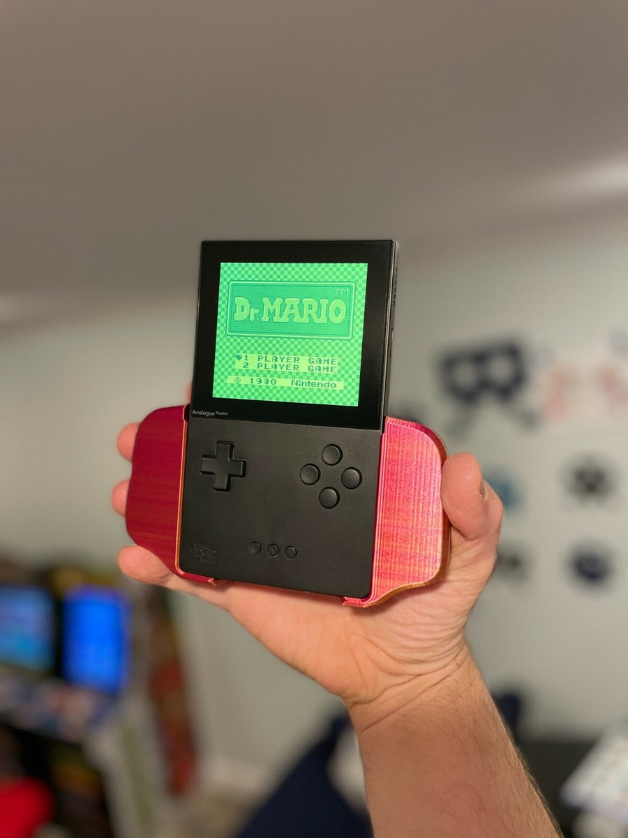 ANALOGUE POCKET CASE ADVANCE GRIP, CUSTOM DESIGNED, FELT-LINED PLAY-THROUGH CASE|294896008570