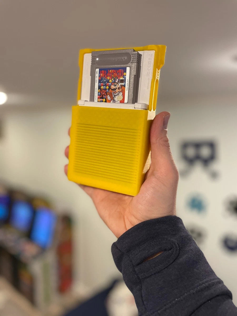 ANALOGUE POCKET CASE EX, FULL BODY, CUSTOM FELT-LINED PLAY-THROUGH GRIP CASE|295994394788